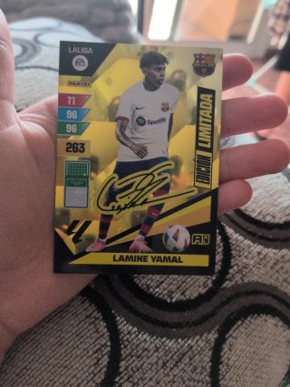 Carta Lamine Yamal Edición Limitada Firmada