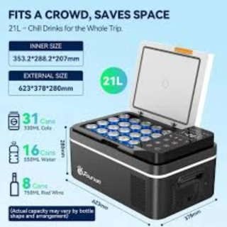 Nevera Portátil Compresor 12,24,220v  A estrenar