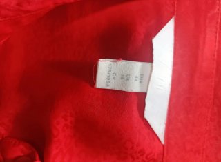 Camisa H&M Roja Manga Larga Talla M