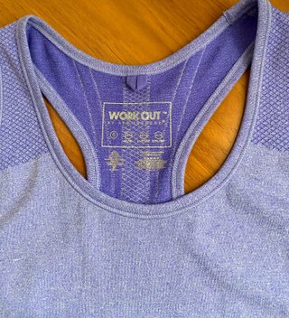 Camiseta deportiva morada T/S-M