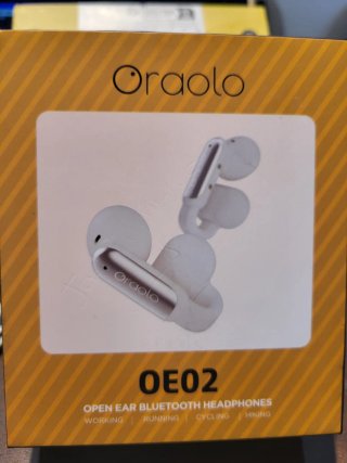 Auriculares Inalámbricos Oraolo OE02 Beige/Plata