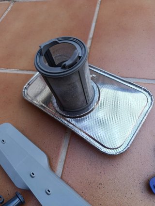 Filtro y aspas lavavajillas Beko