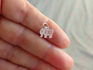 Colgante Elefante Plata 925