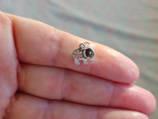 Colgante Elefante Plata 925