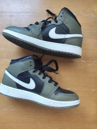 Zapatillas Nike Air Jordan Mid Verde/Negro