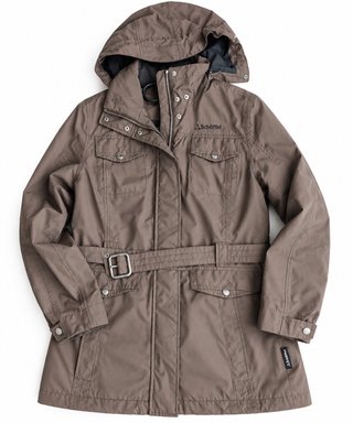 Parka Schöffel Mujer Talla L Capucha Marrón