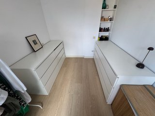 Cómoda Malm Ikea 6 cajones blanca