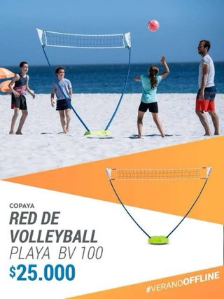 Red de voleibol portátil