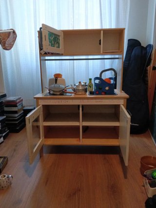 Cocinita Ikea pintada