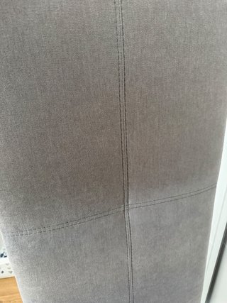 Cabecero de cama tapizado beige