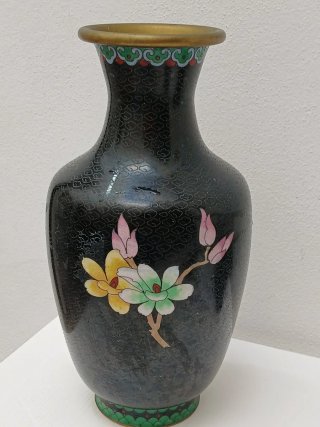 Vaso Cinese Vintage Cloisonné