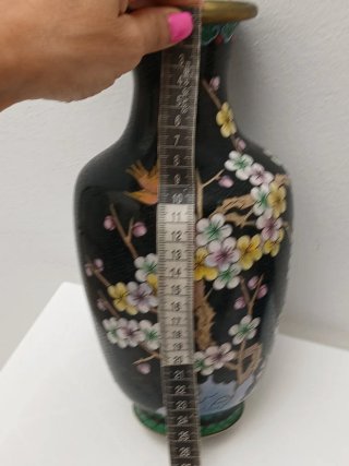 Vaso Cinese Vintage Cloisonné