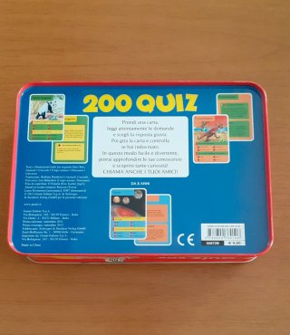 Quiz Box Scienze - 200 Quiz