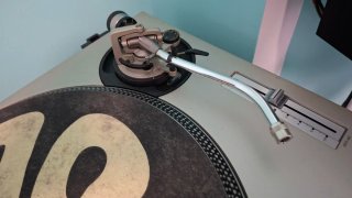 Technics SL 1200 MK2  con tapa original