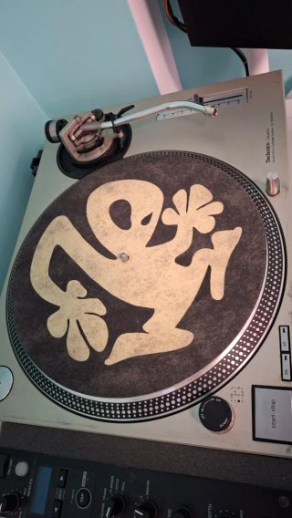 Technics SL 1200 MK2  con tapa original