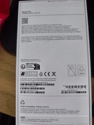 iPhone 17 Pro 256GB Azul