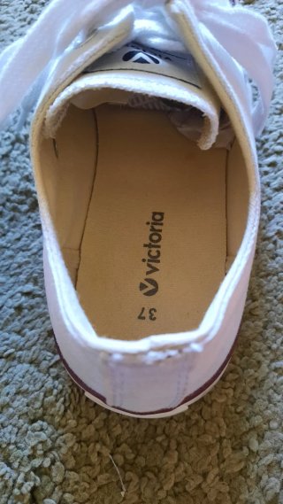 Zapatillas Victoria Blancas Talla 37