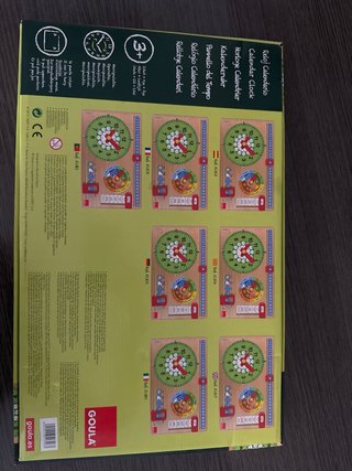 Reloj Educativo Goula Madera