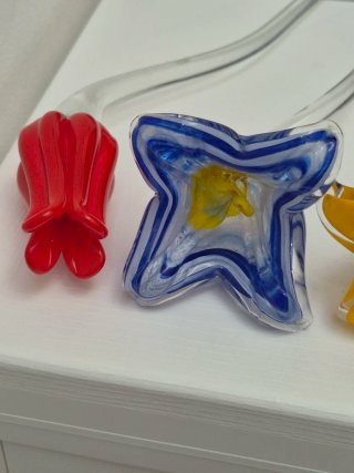 Fiori in vetro di Murano