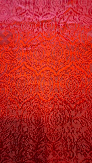Manto Fallera Oro y Rojo