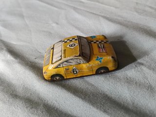 2 Coches de Ojalata Antiguos de Juguete