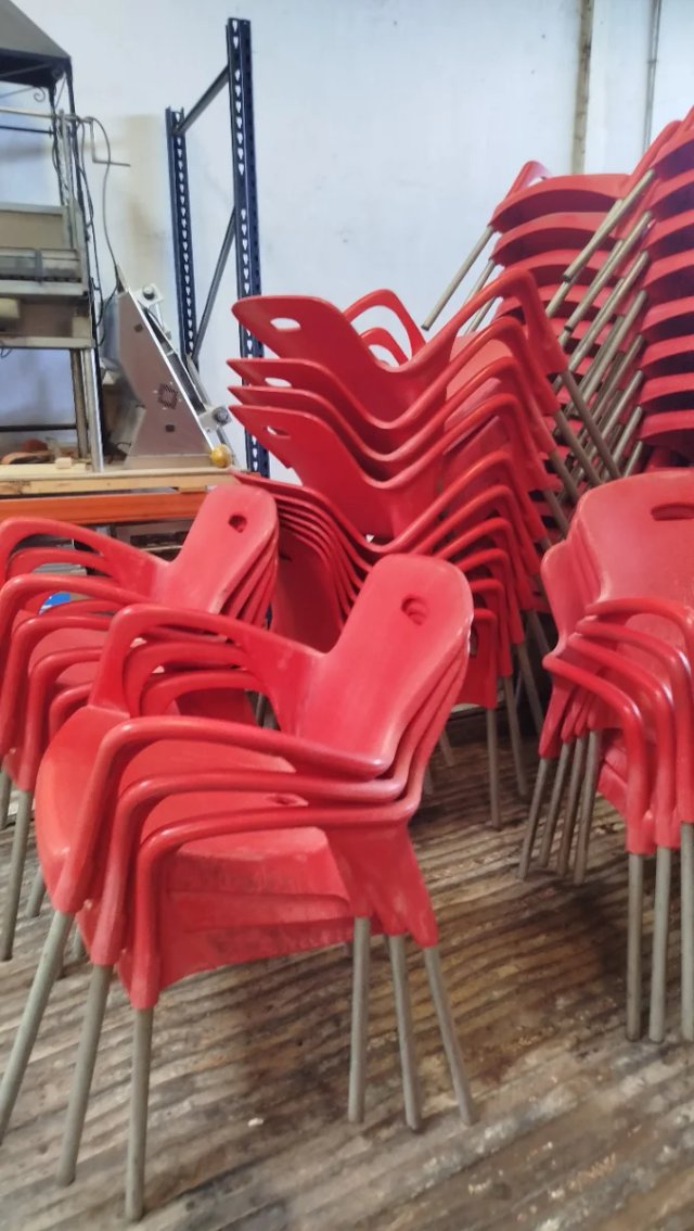 Sillas terraza apilables