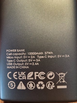 Power Bank 10.000mAh COOLFALL