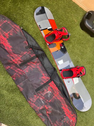 Snowboard Burton Clash 158 + fijaciones NUEVO