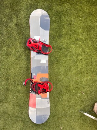 Snowboard Burton Clash 158 + fijaciones NUEVO