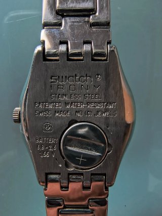 Orologio Swatch donna acciaio oro