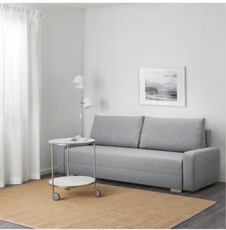 Sofá Cama IKEA GRÄLVIKEN 3 Plazas Gris