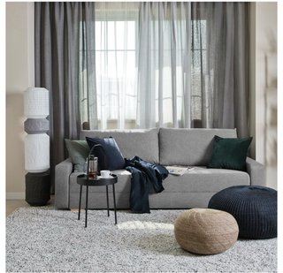 Sofá Cama IKEA GRÄLVIKEN 3 Plazas Gris