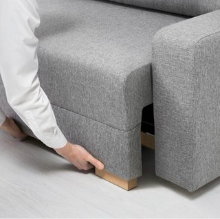 Sofá Cama IKEA GRÄLVIKEN 3 Plazas Gris