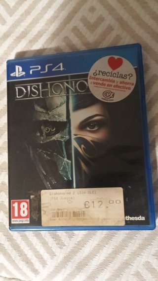 Dishonored 2 PS4 (Sin DLC)