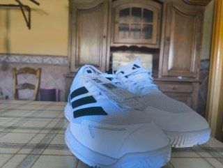 Adidas Defiant Speed 2 Zapatilla Tenis Blanca/Azul