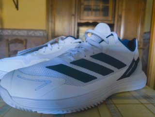 Adidas Defiant Speed 2 Zapatilla Tenis Blanca/Azul
