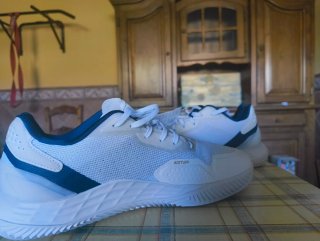 Adidas Defiant Speed 2 Zapatilla Tenis Blanca/Azul