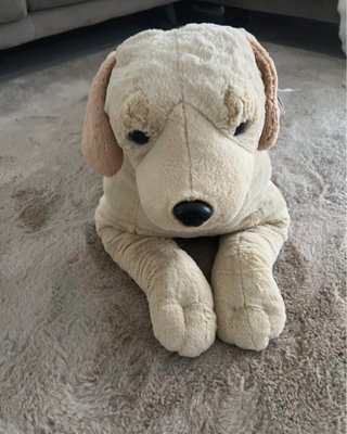 Peluche perro grande