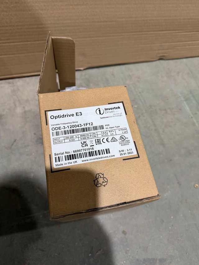 Variador Invertek Optidrive E3