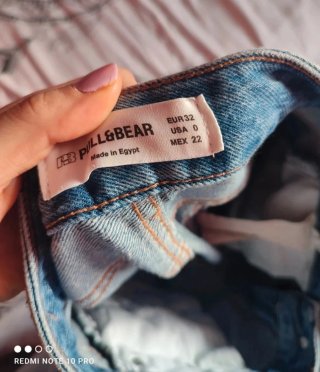 Pantalones vaqueros anchos azules