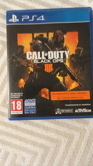 Call of Duty Black Ops 4 PS4 y fifa 20