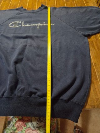 Felpa Champion vintage anni 80 blu