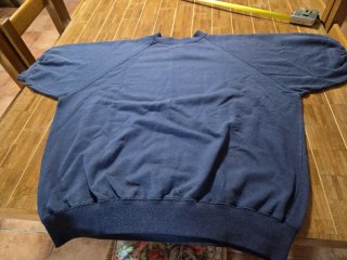 Felpa Champion vintage anni 80 blu