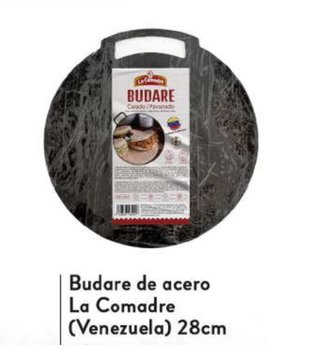 Budare de acero La Comadre 28cm