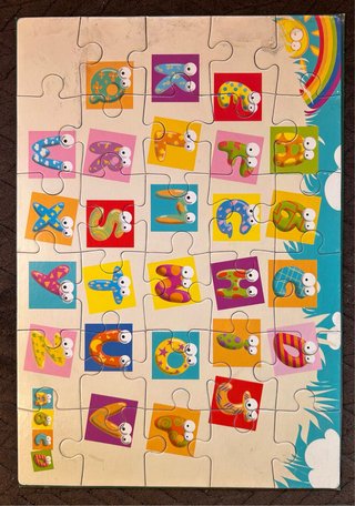 Puzzle Infantil Alfabeto