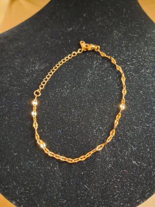 Pulsera de oro laminado