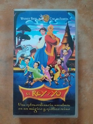 Lote 4 Películas VHS Disney y Muppets