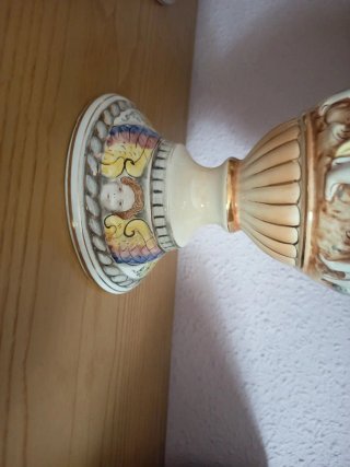 Jarrones vintage de cerámica en buen estado