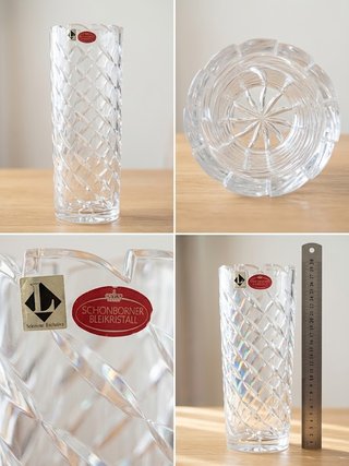 Vaso Vintage Cristallo Tedesco Schönborner