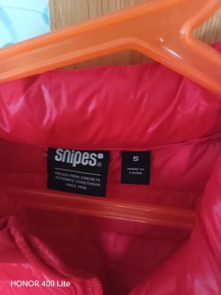 Plumífero Snipes Rojo Talla S
